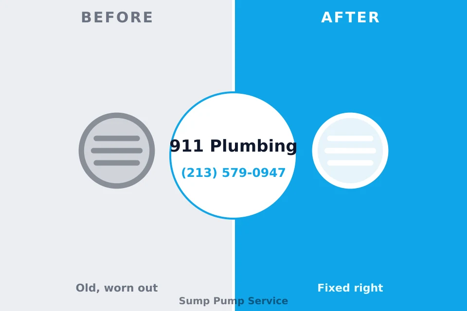 Before and after: plumbing company Youngstown, NY